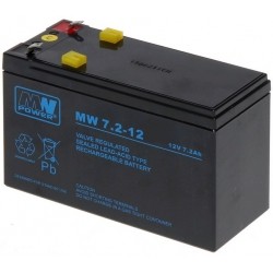 akumulator żelowy AGM MW 12V 7.2Ah