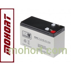 akumulator żelowy AGM MWS 12V 7.2Ah